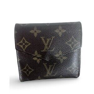 Louis Vuitton Vintage Monogram Canvas Elise Wallet